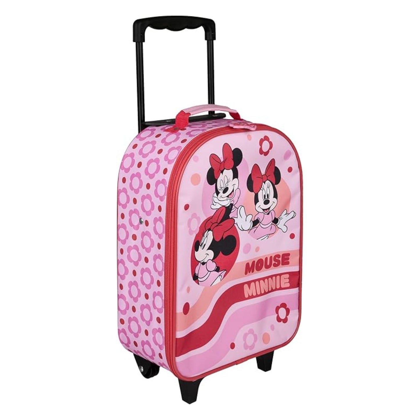 Disney Minnie Mouse Trolley Kinderkoffer Rosa Handgepäck Reisekoffer Reise Urlaub