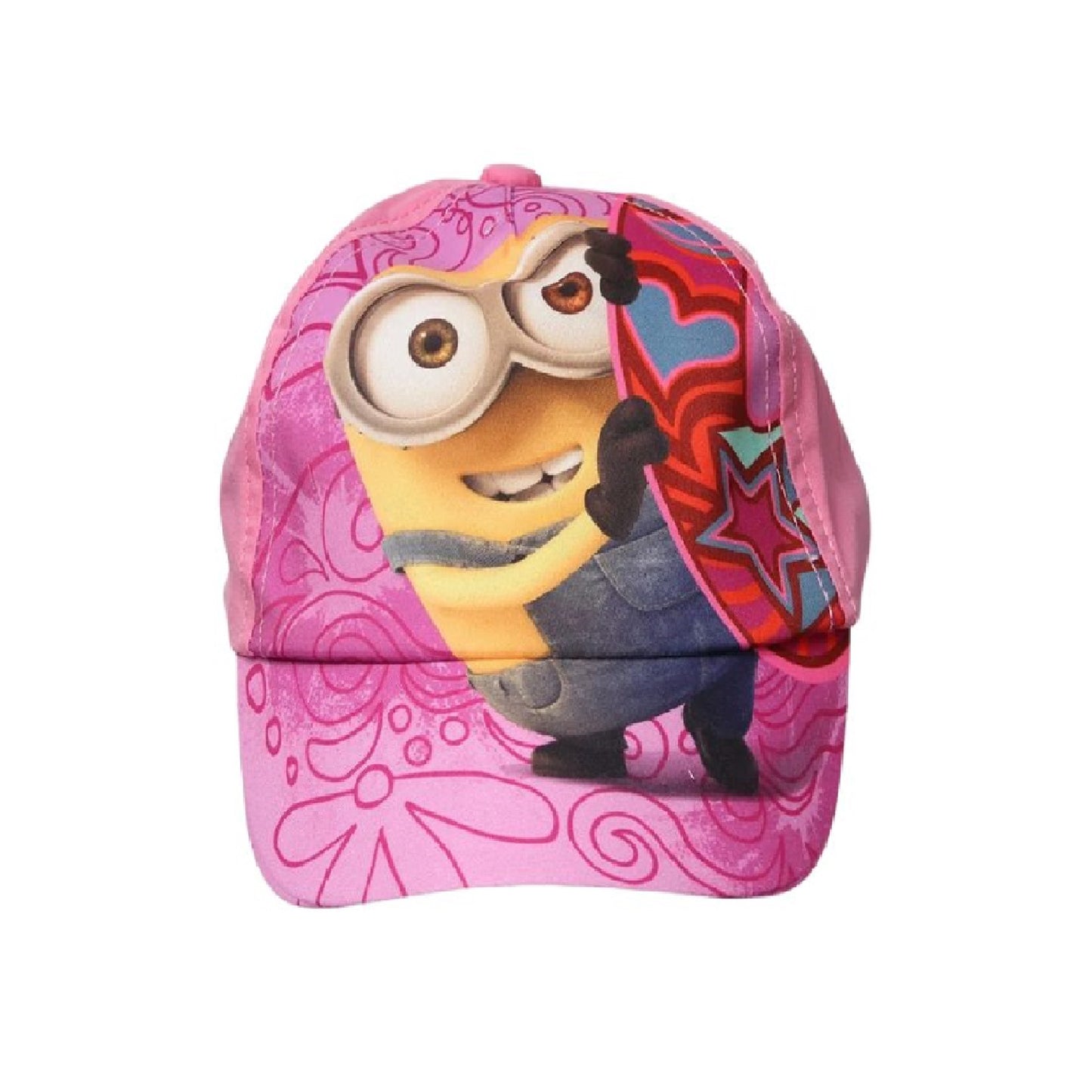 Minions Kinder Mütze Rosa Cap Kappe für Alltag Freizeit Sommer