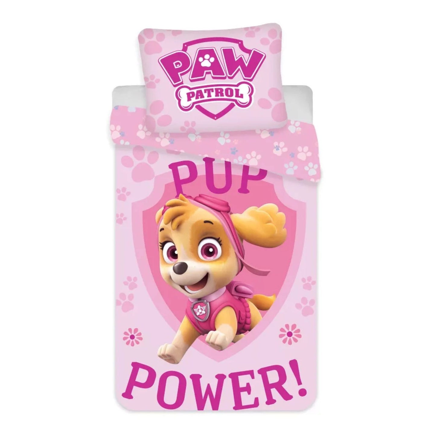 Paw Patrol Kinder Bettwäsche Set Bettbezug Kissenbezug Baumwolle 100 × 135 cm 40x60 cm
