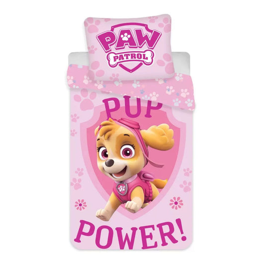 Paw Patrol Kinder Bettwäsche Set Bettbezug Kissenbezug Baumwolle 100 × 135 cm 40x60 cm