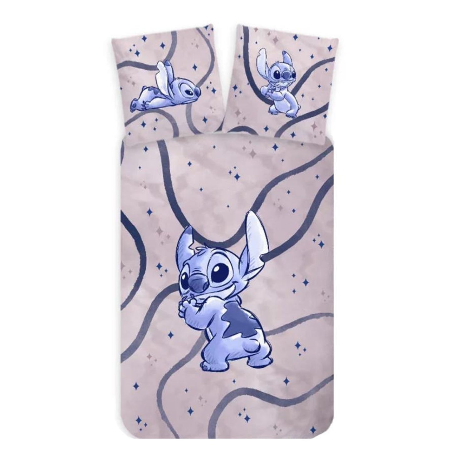 Disney Lilo and Stitch 100 x 135 cm 40 x 60 cm Bettwäsche Set Baumwolle Bettbezug Kissenbezug