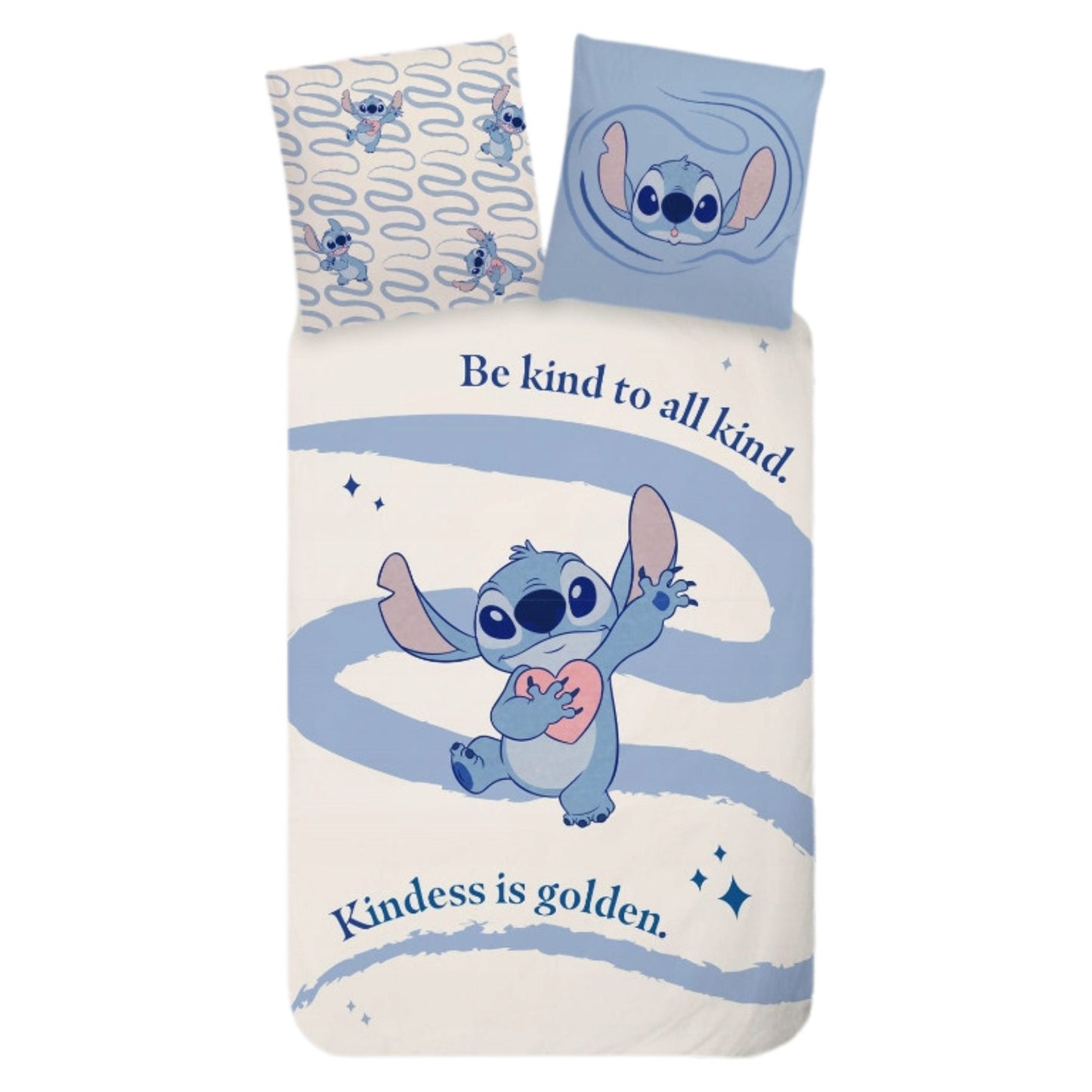 Disney Lilo & Stitch Bettwäsche Set Baumwolle Bettbezug Kissenbezug 100 x 135 cm 40 x 60 cm