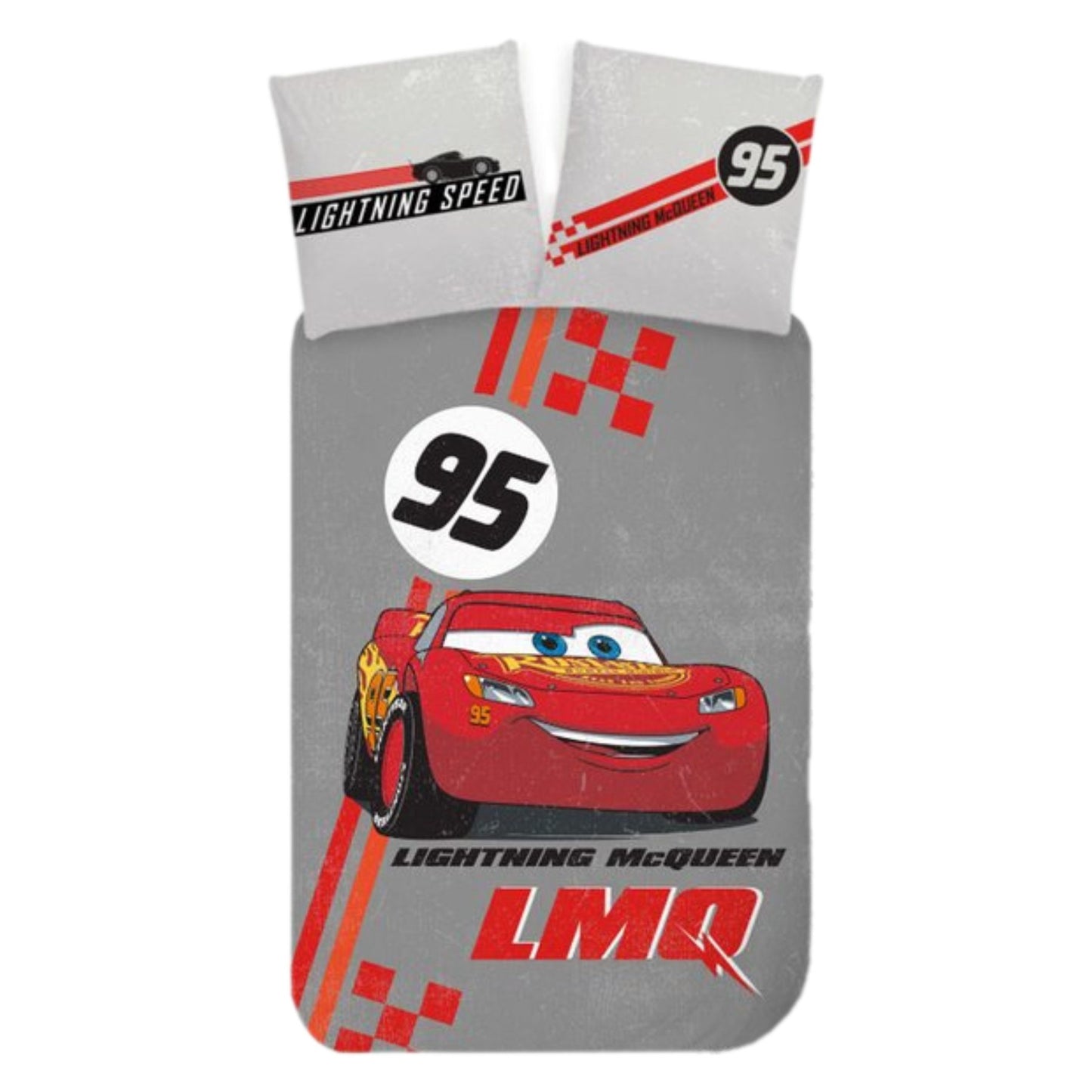 Disney Cars Bettwäsche Set Baumwolle Bettbezug Kissenbezug 100 x 135 cm 40 x 60 cm