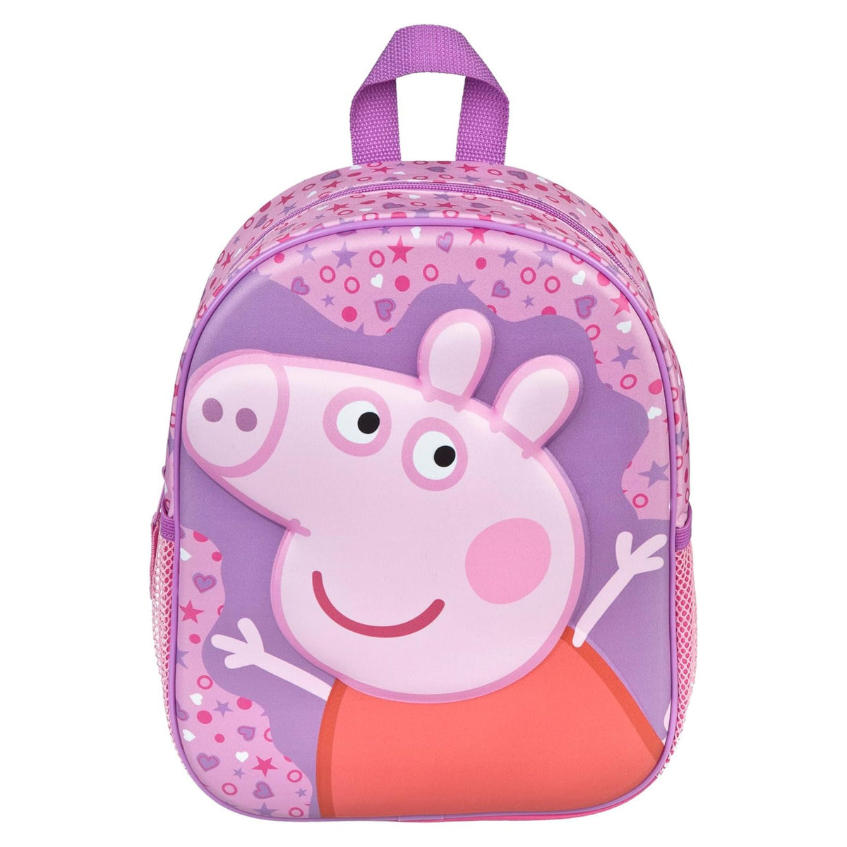 Peppa Pig Kinder Rucksack mit 3D Front für Kita Schule und unterwegs