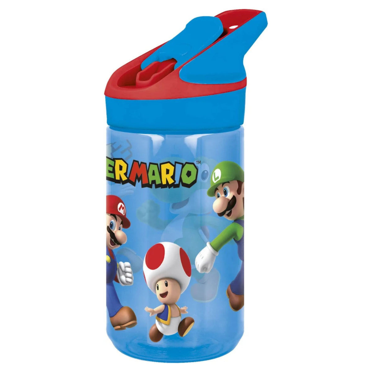 Super Mario Kinder 480 ml Flasche für Kindergarten Schule Reisen und Freizeit