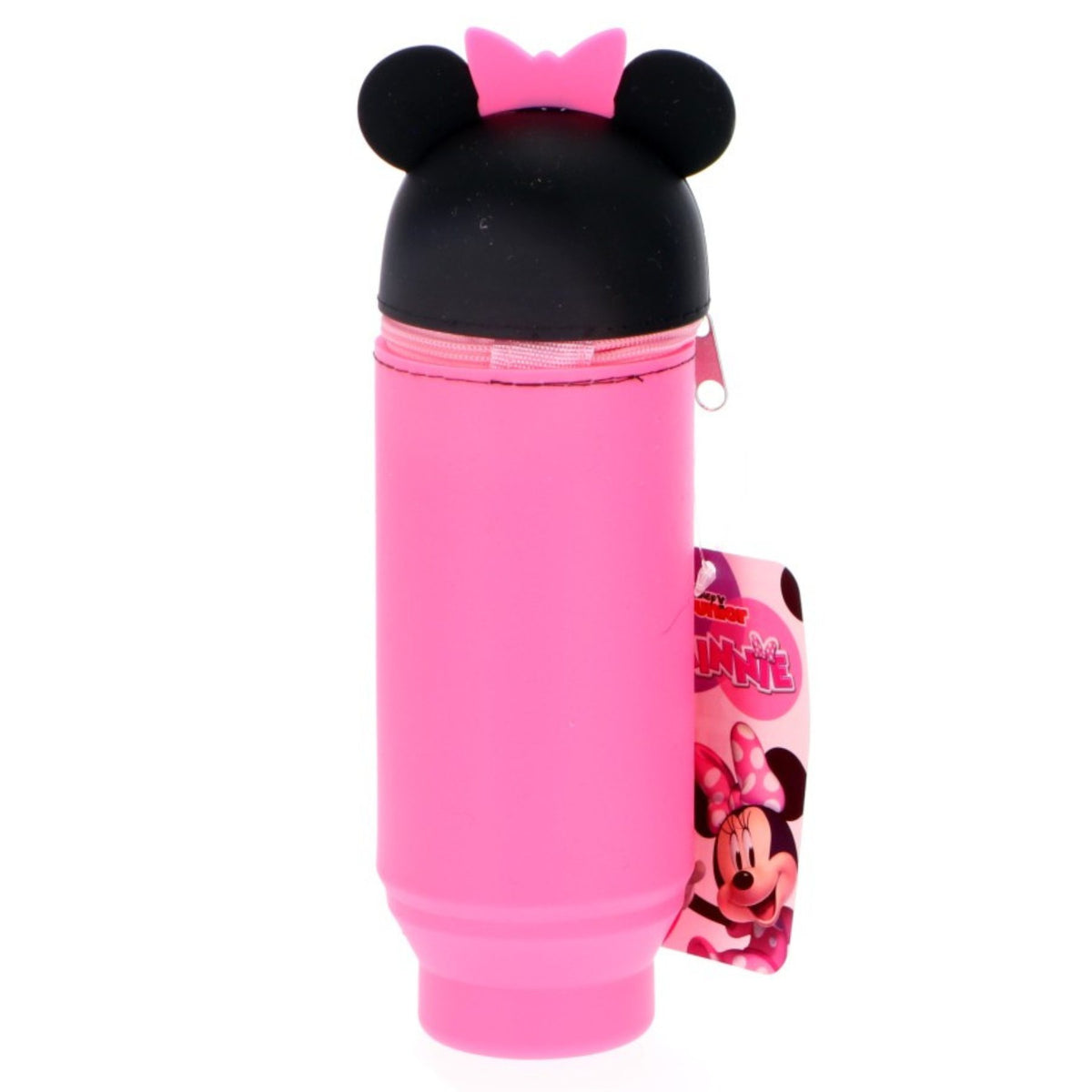 Disney Minnie Mouse Federmäppchen Kinder aus Silikon für Schule Freizeit und unterwegs