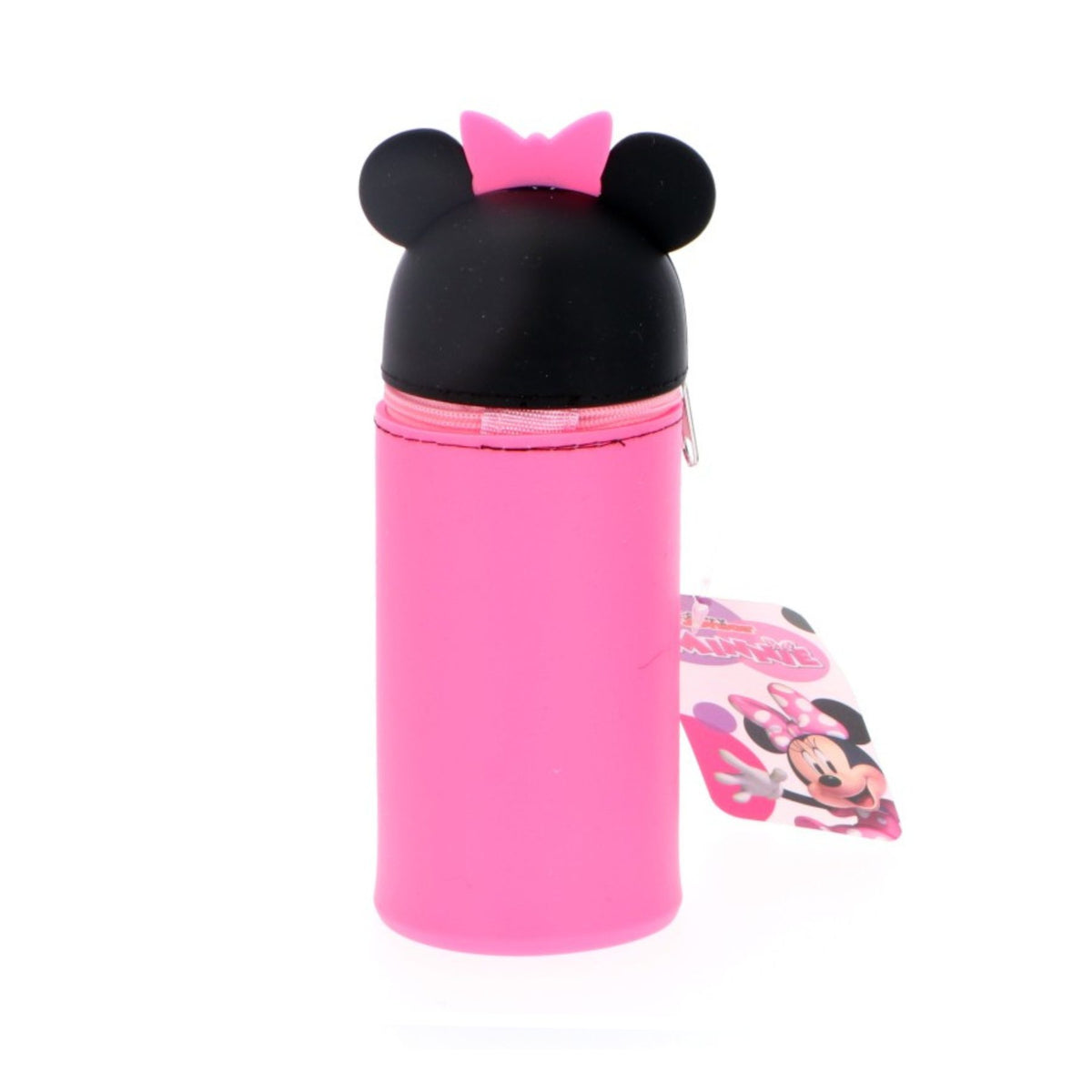 Disney Minnie Mouse Federmäppchen Kinder aus Silikon für Schule Freizeit und unterwegs