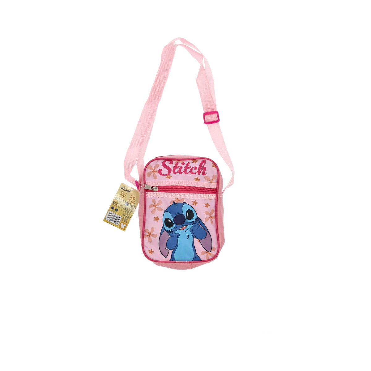 Disney Stitch Kinder Umhängetasche kompakt für Alltag Schule und Freizeit