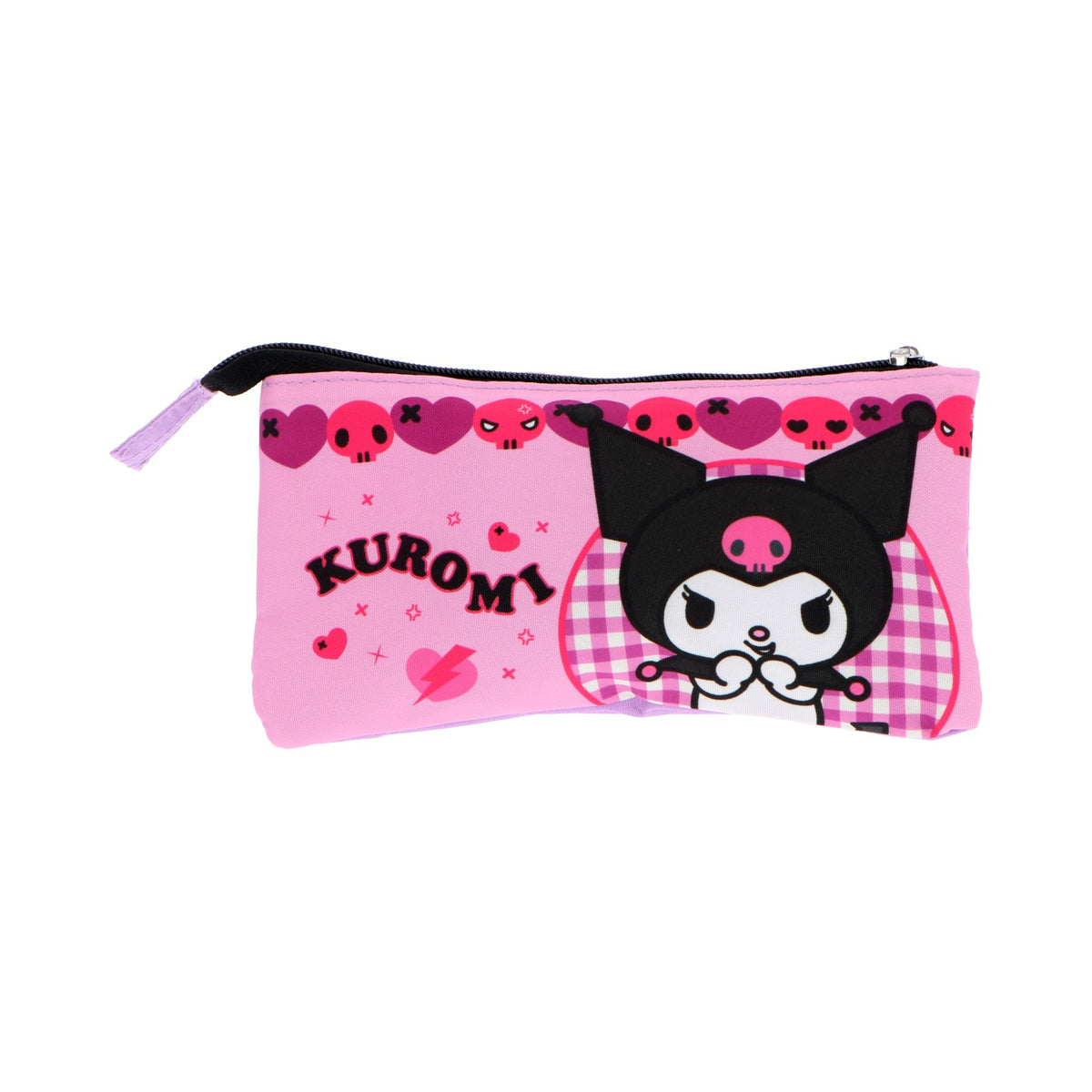 Hello Kitty Kuromi Kinder Federtasche kompakt für Schulalltag Lernen und kreative Aktivitäten