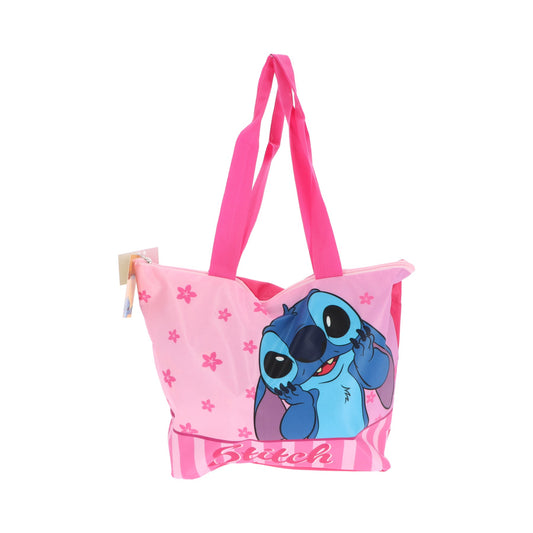 Disney Stitch Strandtasche Kinder groß für Urlaub Schwimmbad Freizeit und Ausflüge