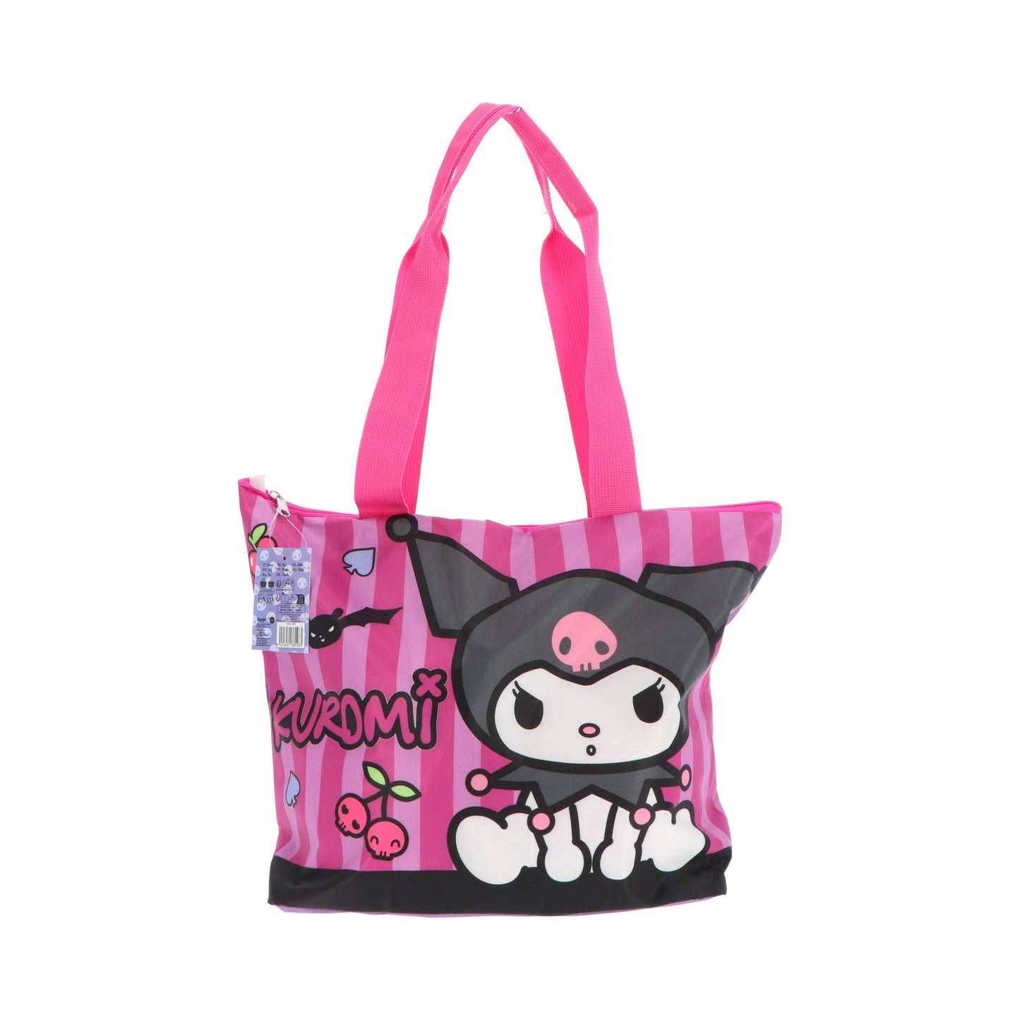 Hello Kitty Kuromi Strandtasche Kinder groß für Urlaub Schwimmbad Freizeit und Ausflüge