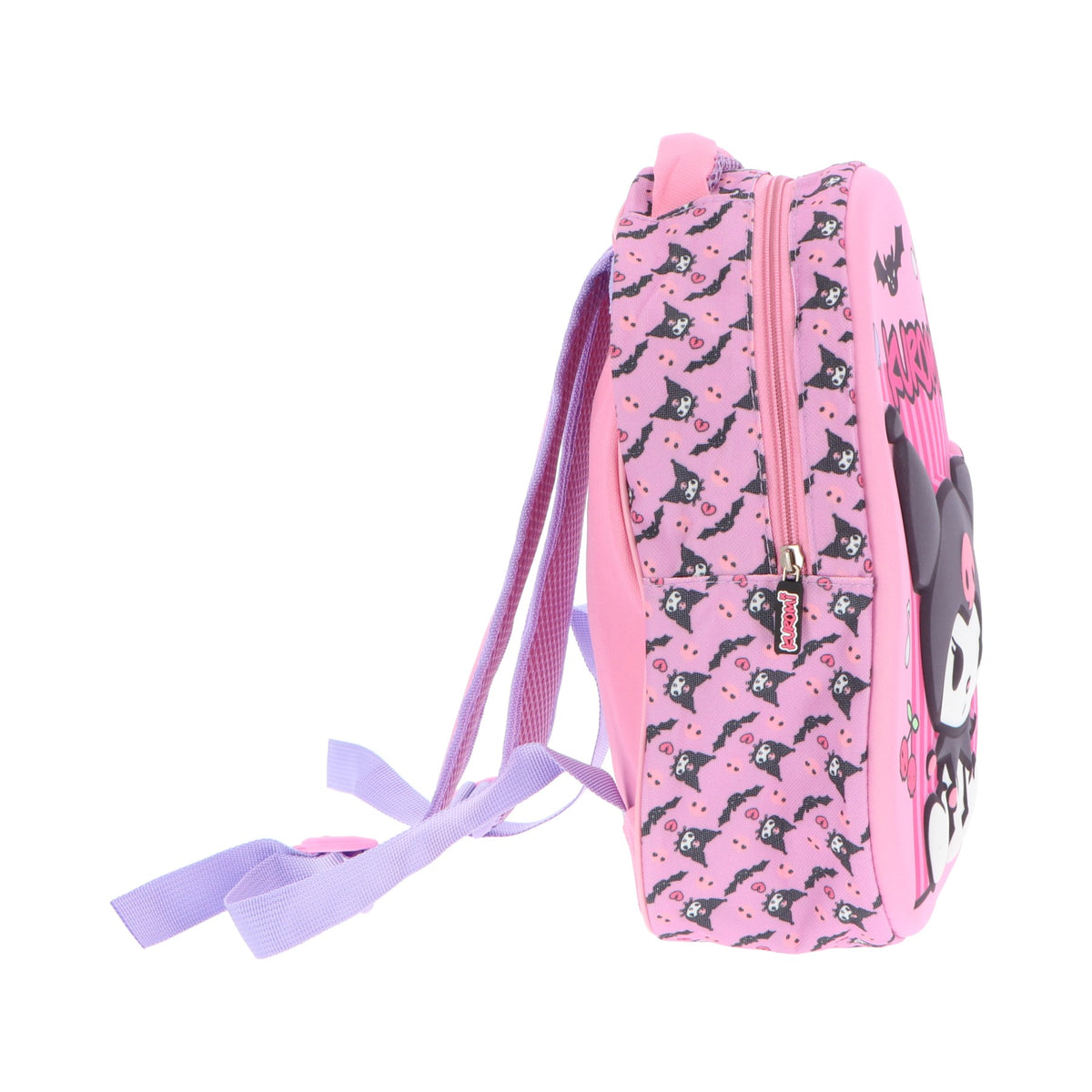 Hello Kitty Kuromi Kinder Rucksack mit 3D Front und kompakter Form für Kita