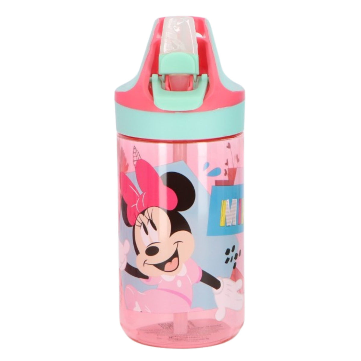 Disney Minnie Mouse Kinder 480 ml Flasche für Kindergarten Schule Reisen und Freizeit