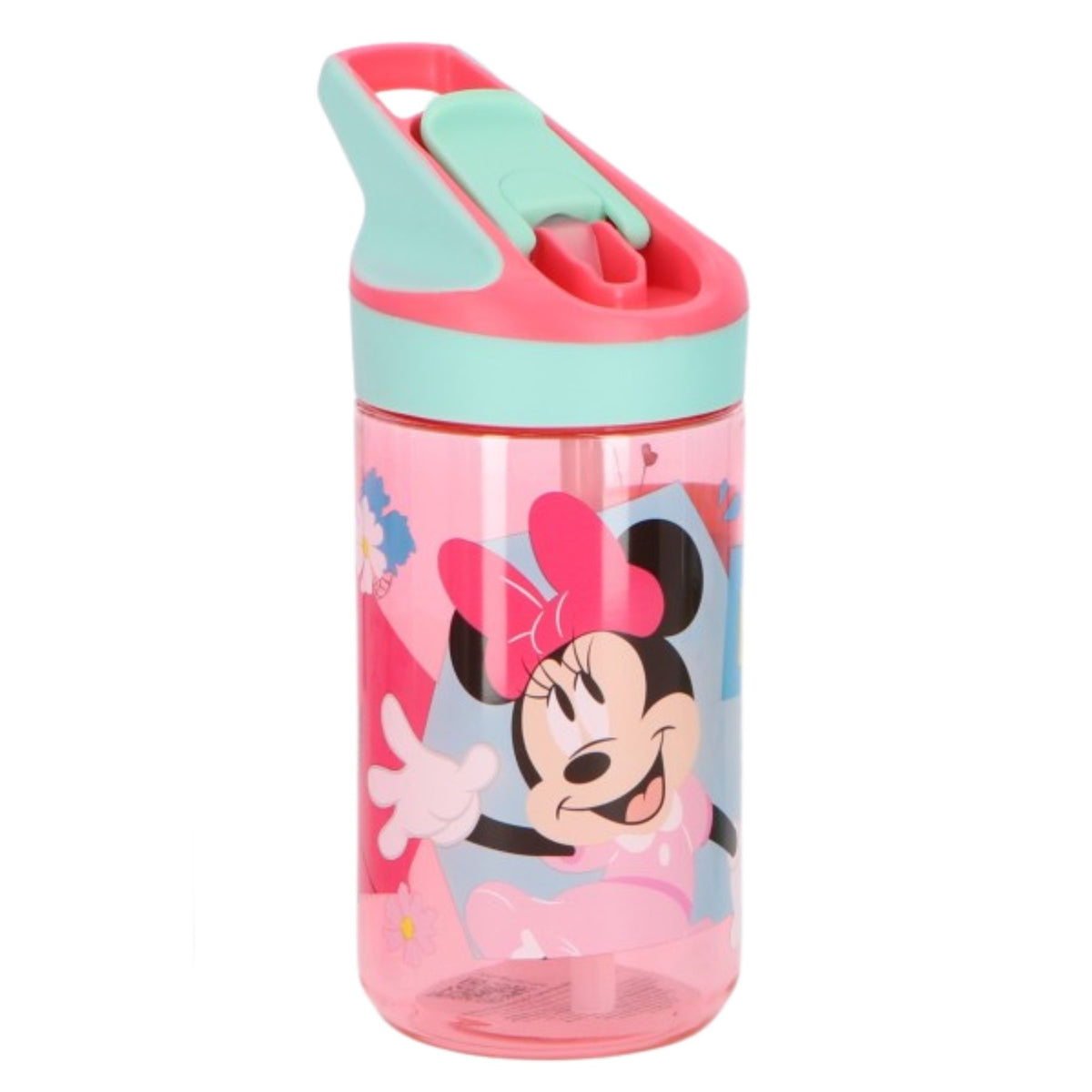Disney Minnie Mouse Kinder 480 ml Flasche für Kindergarten Schule Reisen und Freizeit