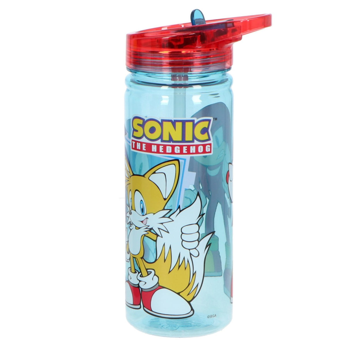 Sonic Trinkflasche 580 ml Kinder für Schule Kindergarten Freizeit und Ausflüge