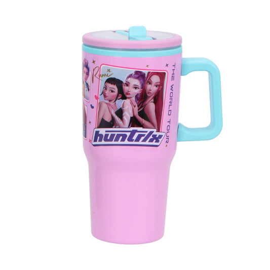 KPop Demon Hunters Kinder Trinkflasche 640 ml mit Motiv für Schule Freizeit und unterwegs
