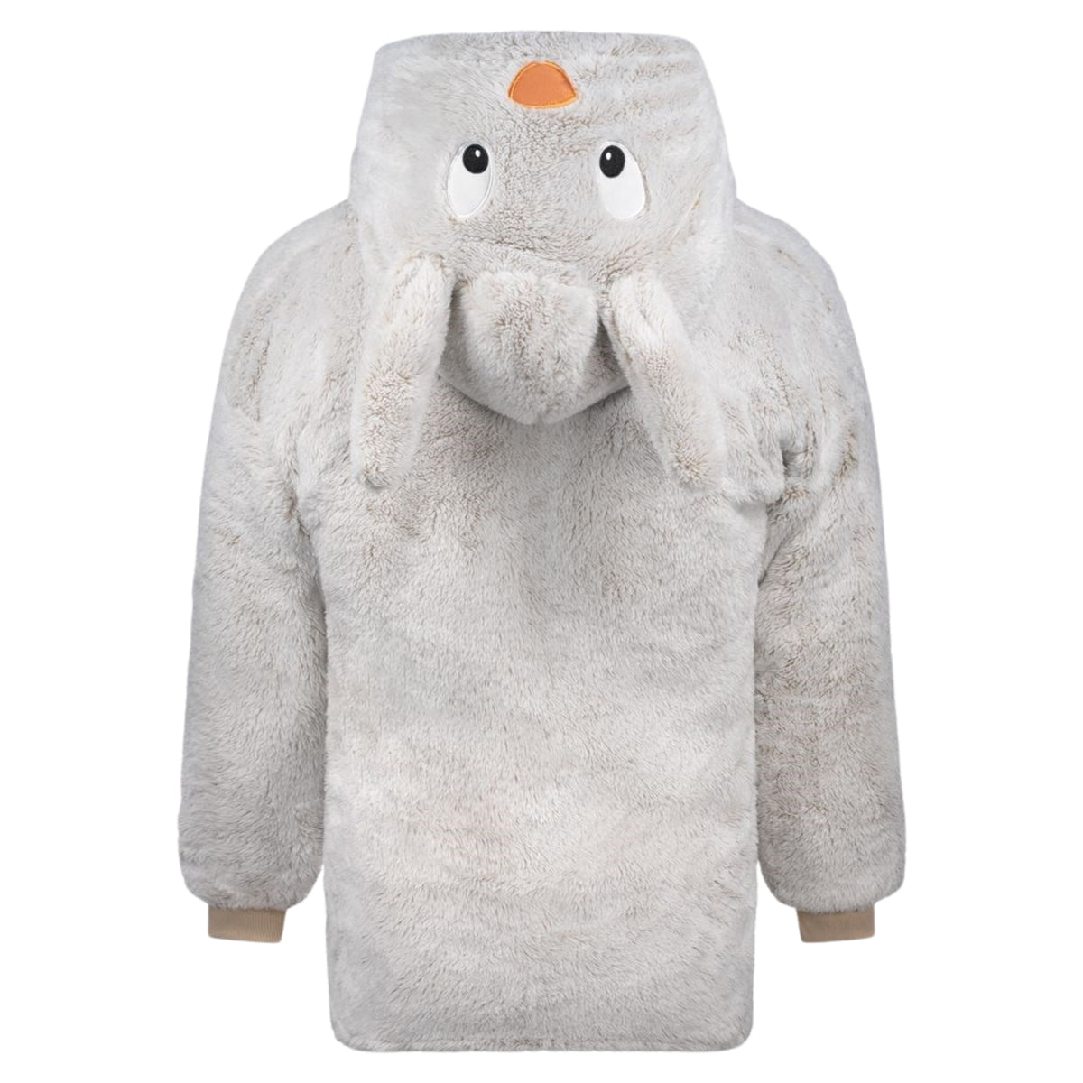 Noxxiez Kuscheldecke mit Kapuze Hase XL für Filmabend Freizeit und Entspannen
