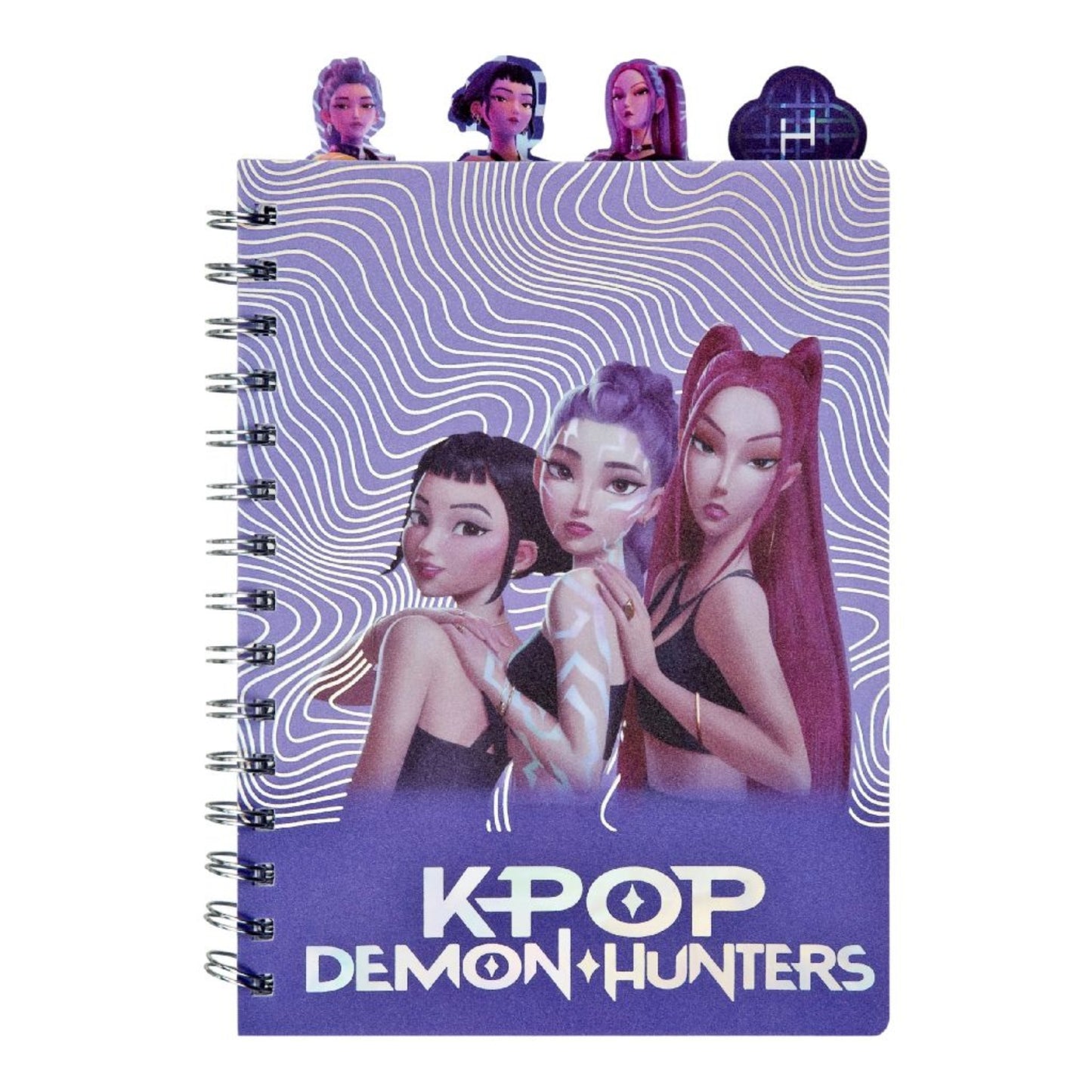 KPop Demon Hunters Notizbuch A5 Schreibheft für Schule Freizeit und Notizen