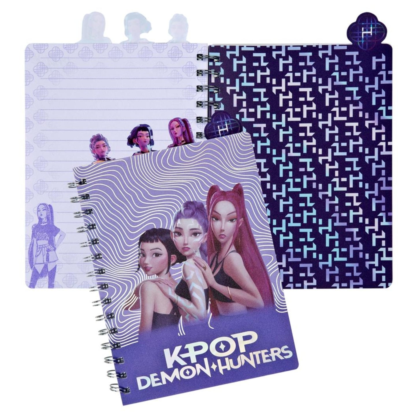 KPop Demon Hunters Notizbuch A5 Schreibheft für Schule Freizeit und Notizen