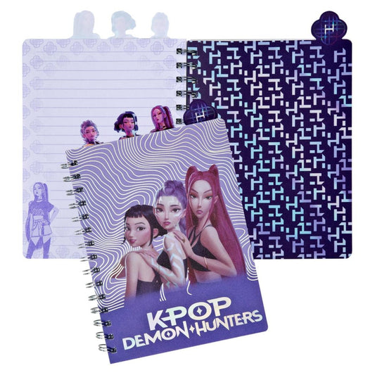 KPop Demon Hunters Notizbuch A5 Schreibheft für Schule Freizeit und Notizen