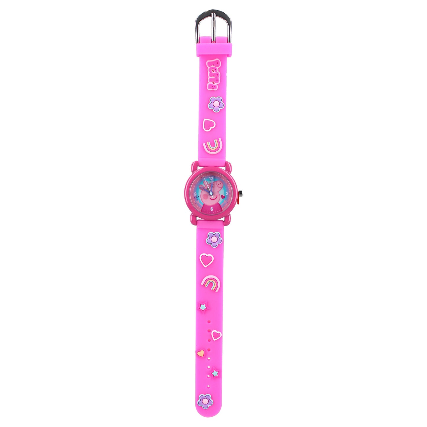 Peppa Pig Uhr „Kids Time!“ Perfekte Kinderuhr für Schule & Freizeit