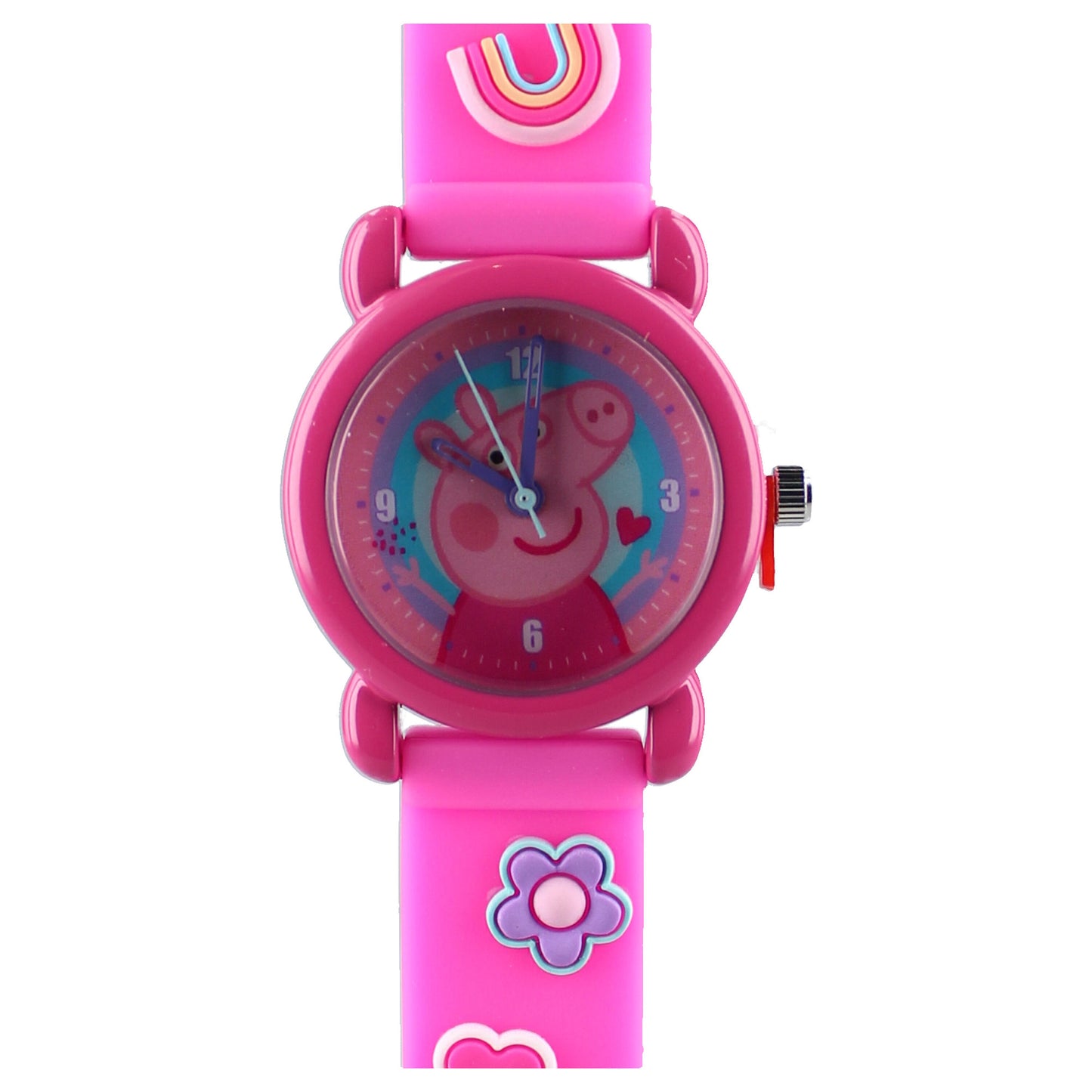 Peppa Pig Uhr „Kids Time!“ Perfekte Kinderuhr für Schule & Freizeit