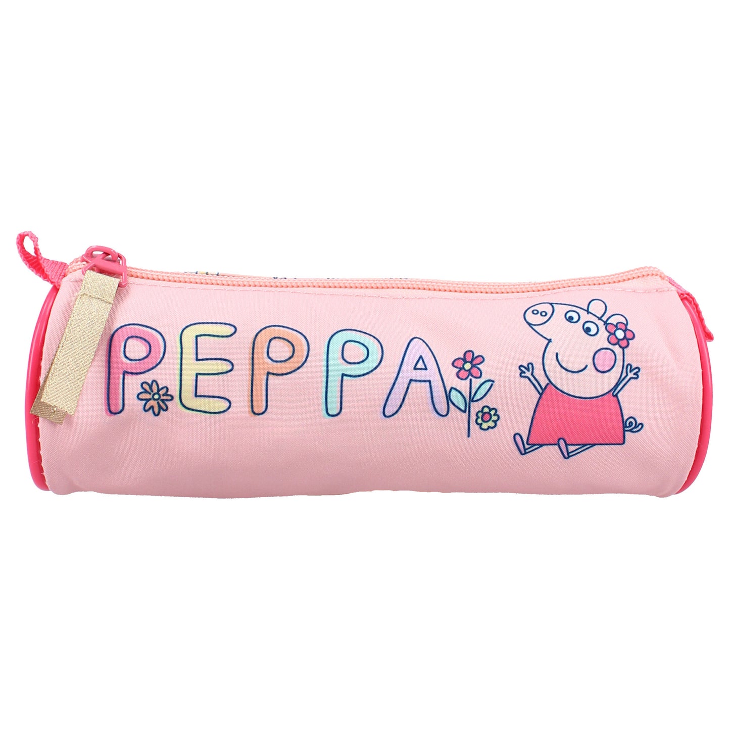 Peppa Pig Stiftemäppchen – Rosa Schlampermäppchen mit zwei Fächern