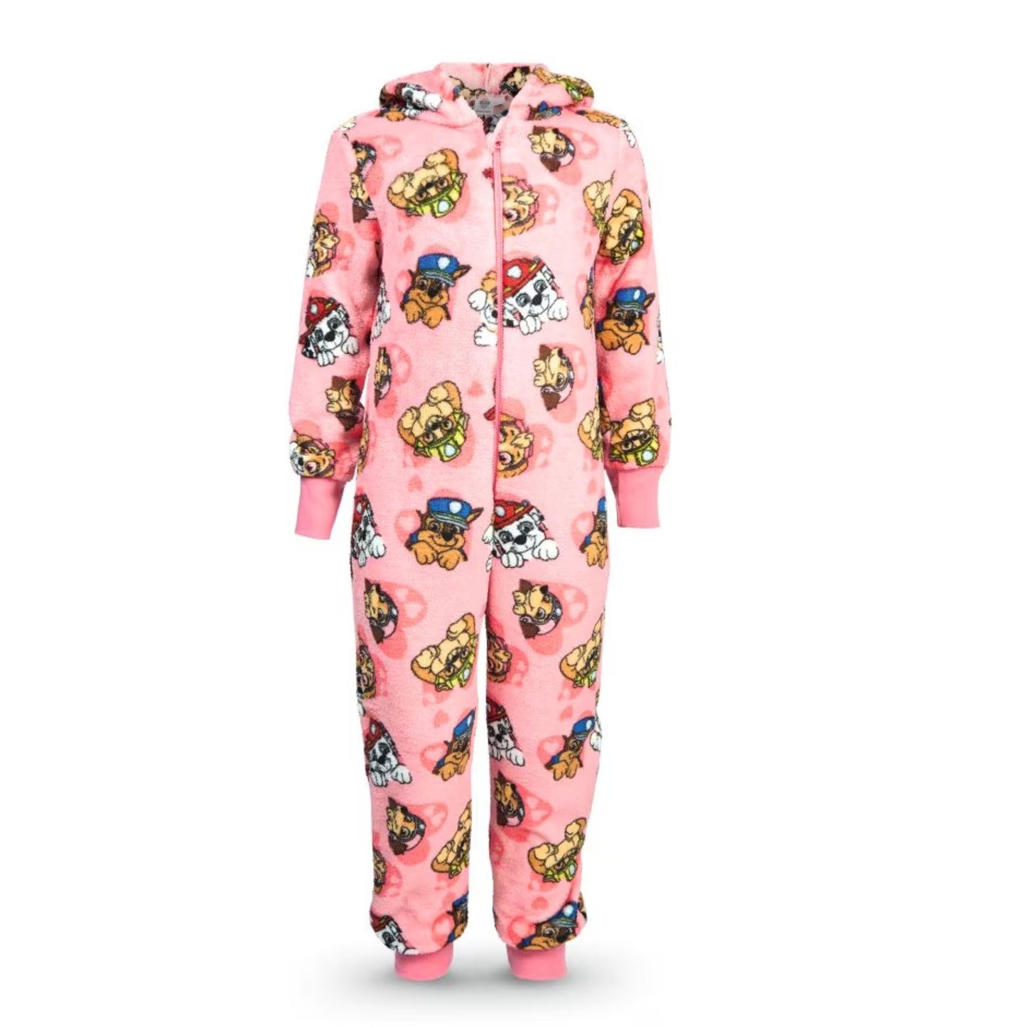 Paw Patrol Kinder Coral Fleece Strampler warmer und kuscheliger Schlafanzug