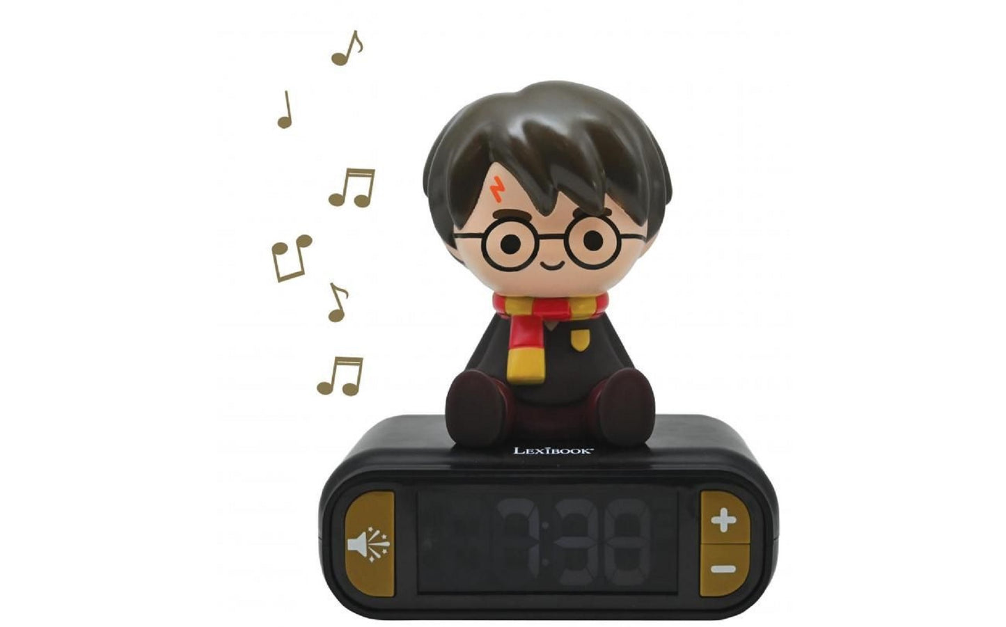 Harry Potter Wecker mit Nachtlicht und 3D-Sounds Magischer Start in den Tag