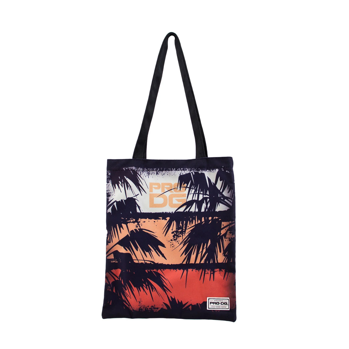 PRODG Sun Shopping Bag mehrfarbig Tragetasche mit Schultergriffen 33 x 40 cm