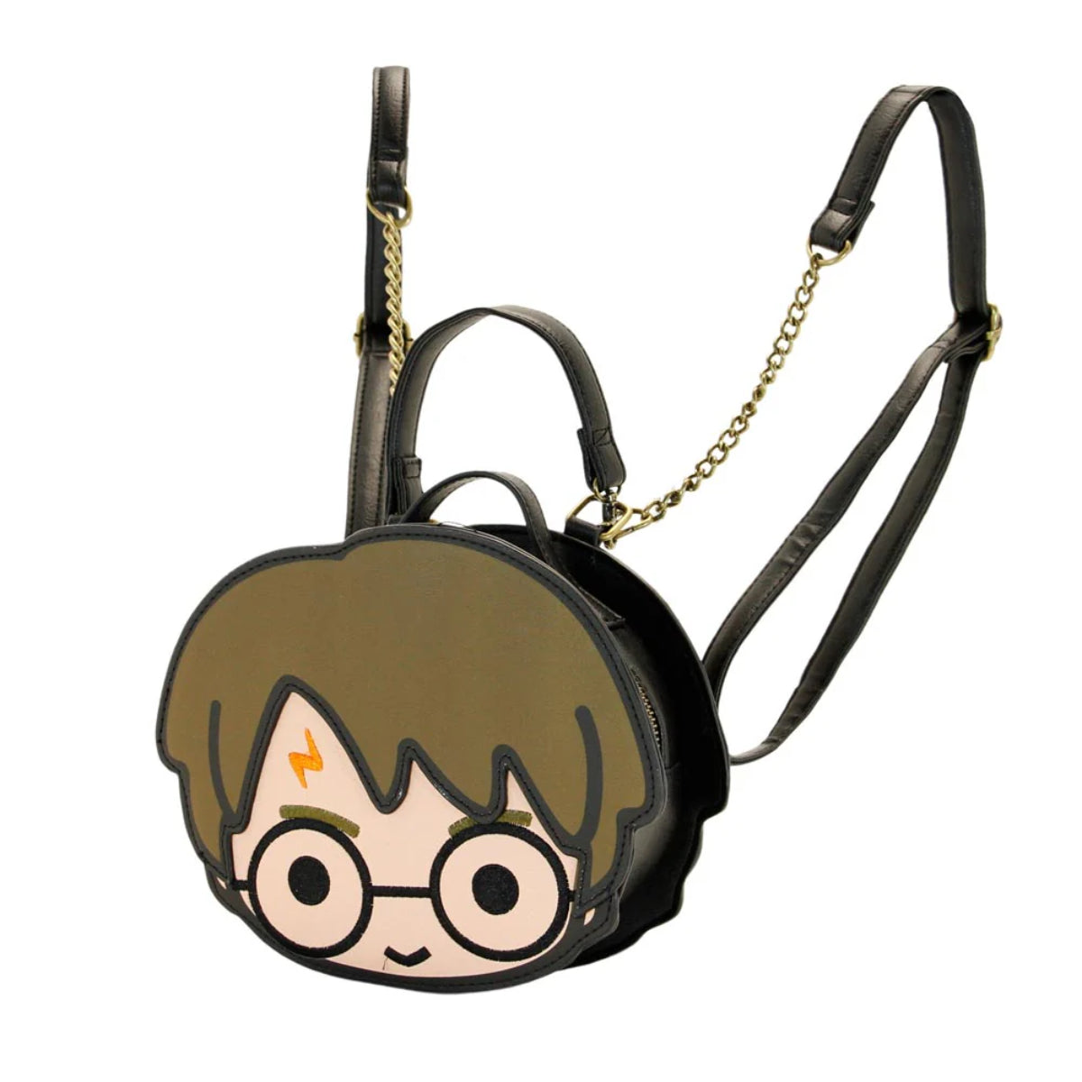 Harry Potter Urban Rucksack Braun kompakter Backpack mit Innenfutter