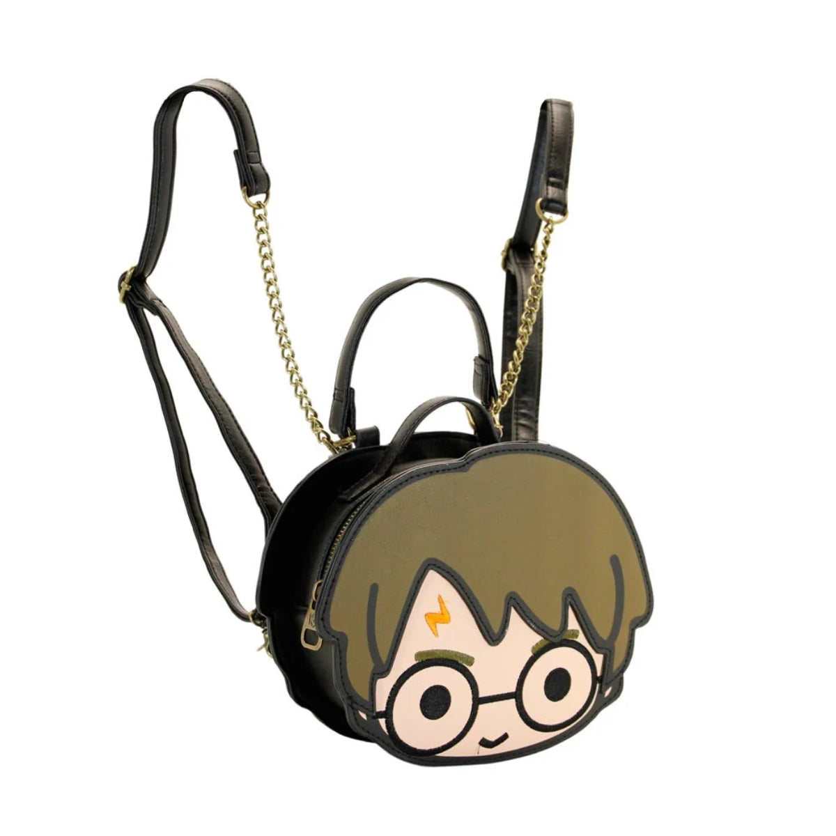 Harry Potter Urban Rucksack Braun kompakter Backpack mit Innenfutter