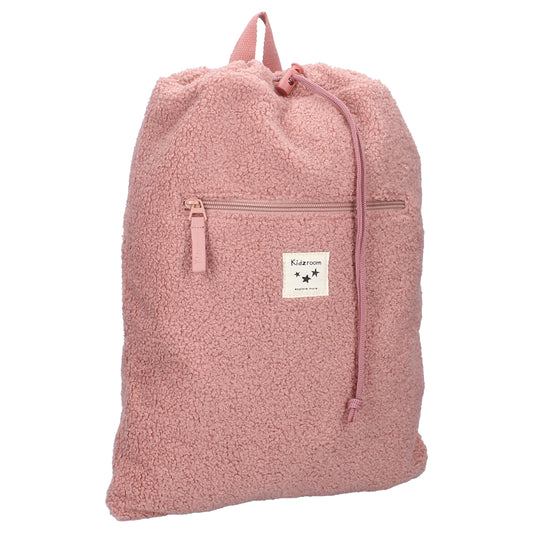 Kidzroom Teddy in Town Turnbeutel – Stylischer Beutel für Kinder in Rosa
