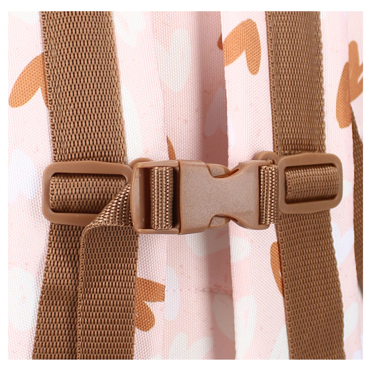 Kidzroom Rucksack – Niedlicher Kinder Rucksack mit Herz-Print für Schule und Freizeit