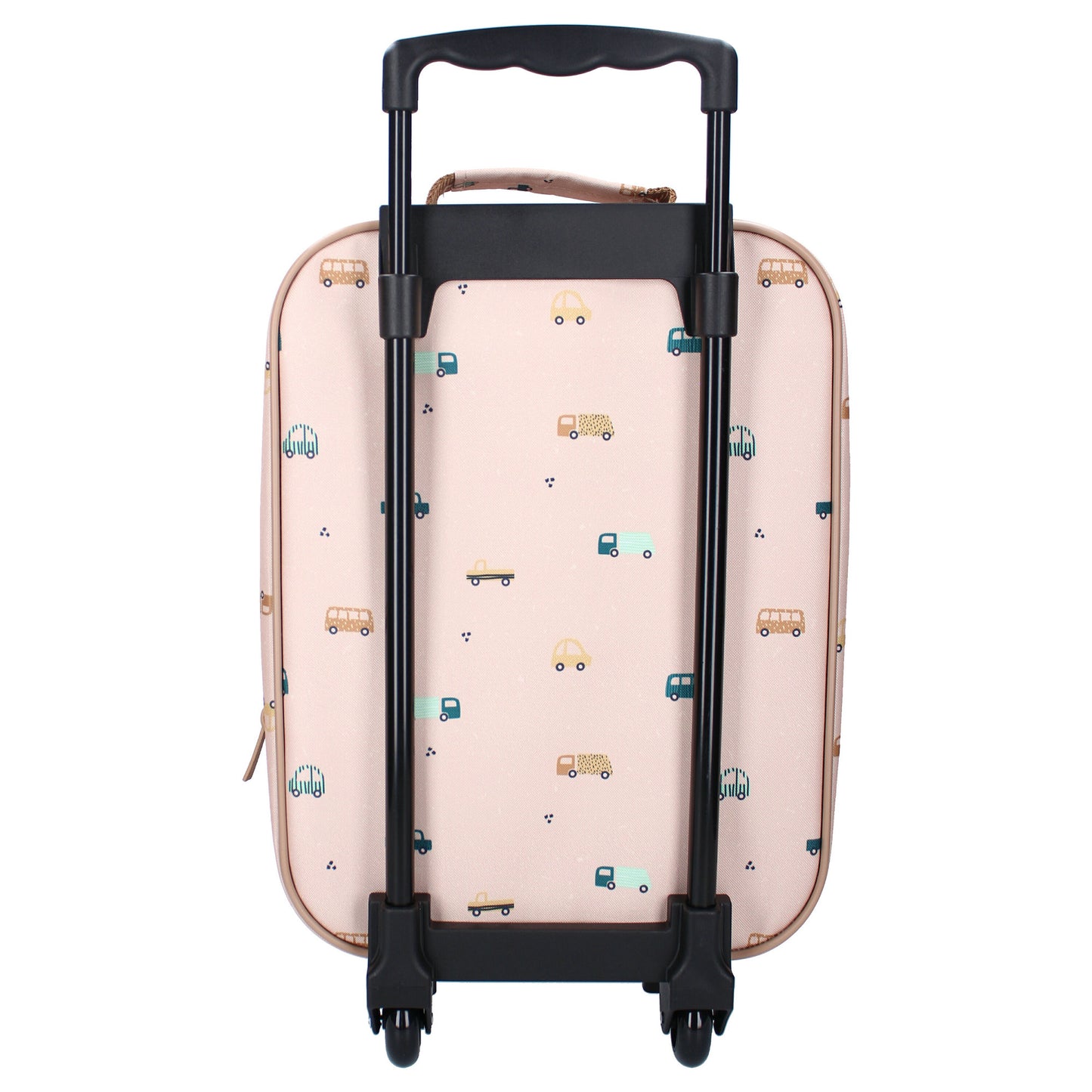 Kidzroom Kinderkoffer mit Rollen – Reisetrolley Auto-Design & Hauptfach