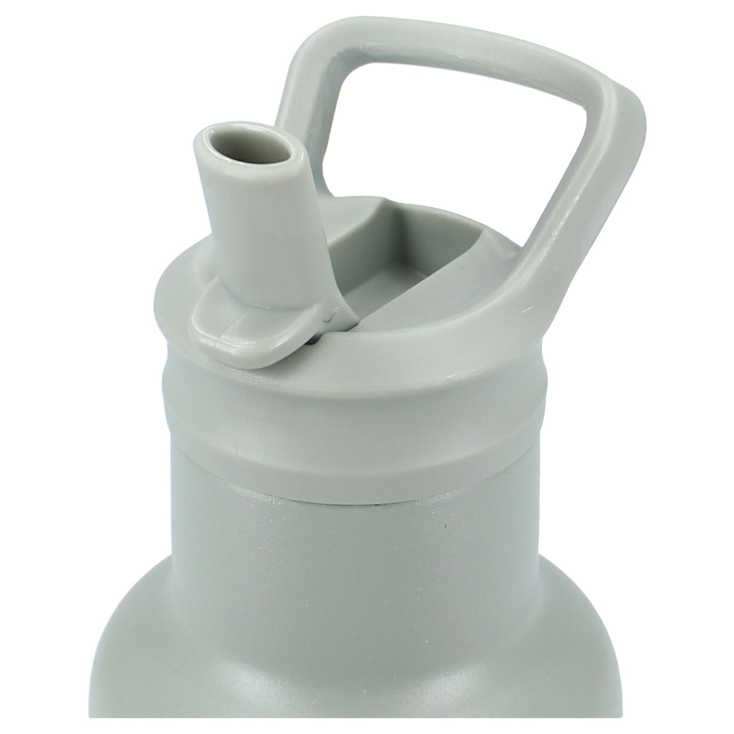 Kidzroom Wasserflasche Trinkflasche 350 ml für Kinder aus Edelstahl mit Strohhalm