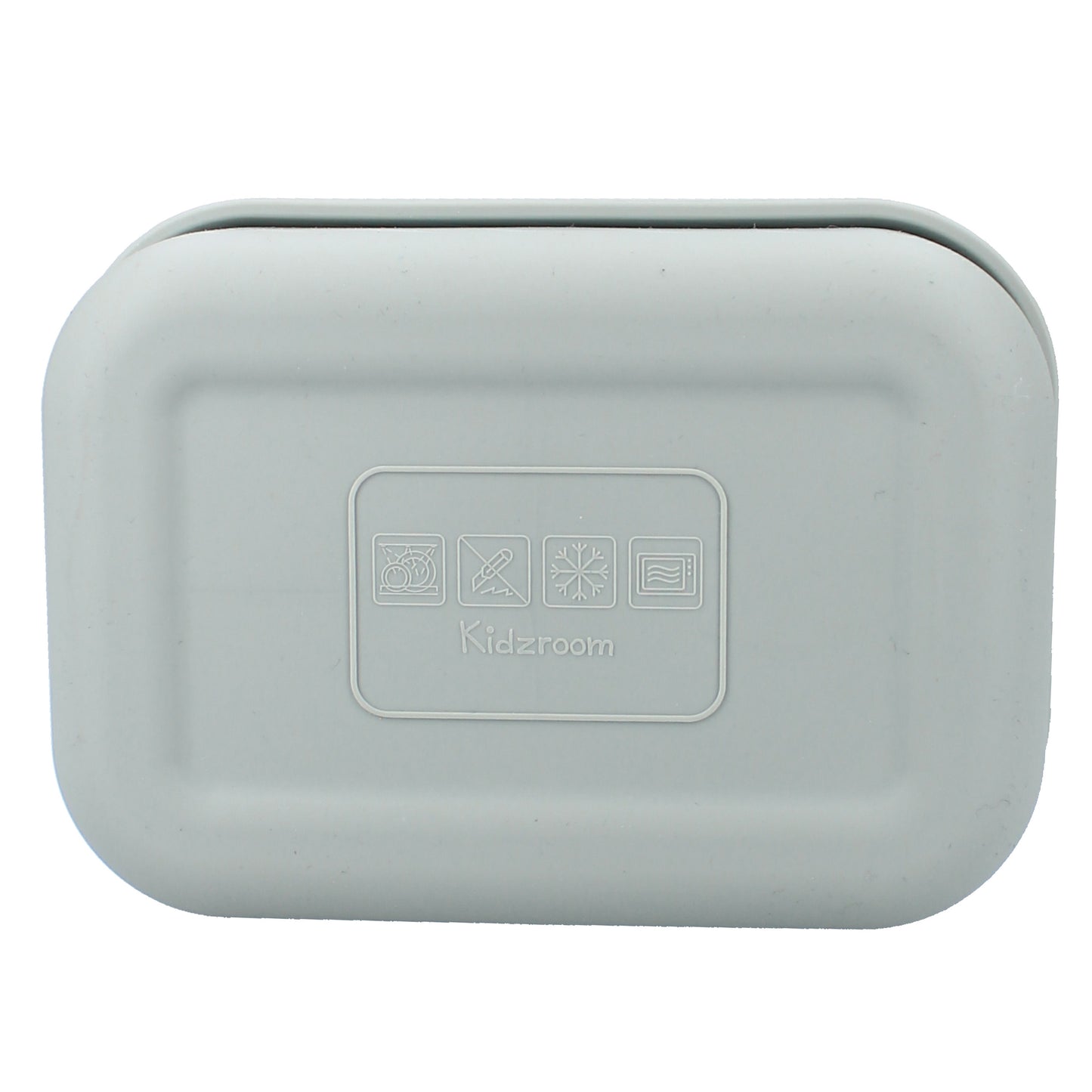 Kidzroom Kinder Lunchbox aus Silikon – Brotdose mit Auto-Print & 3 Fächern