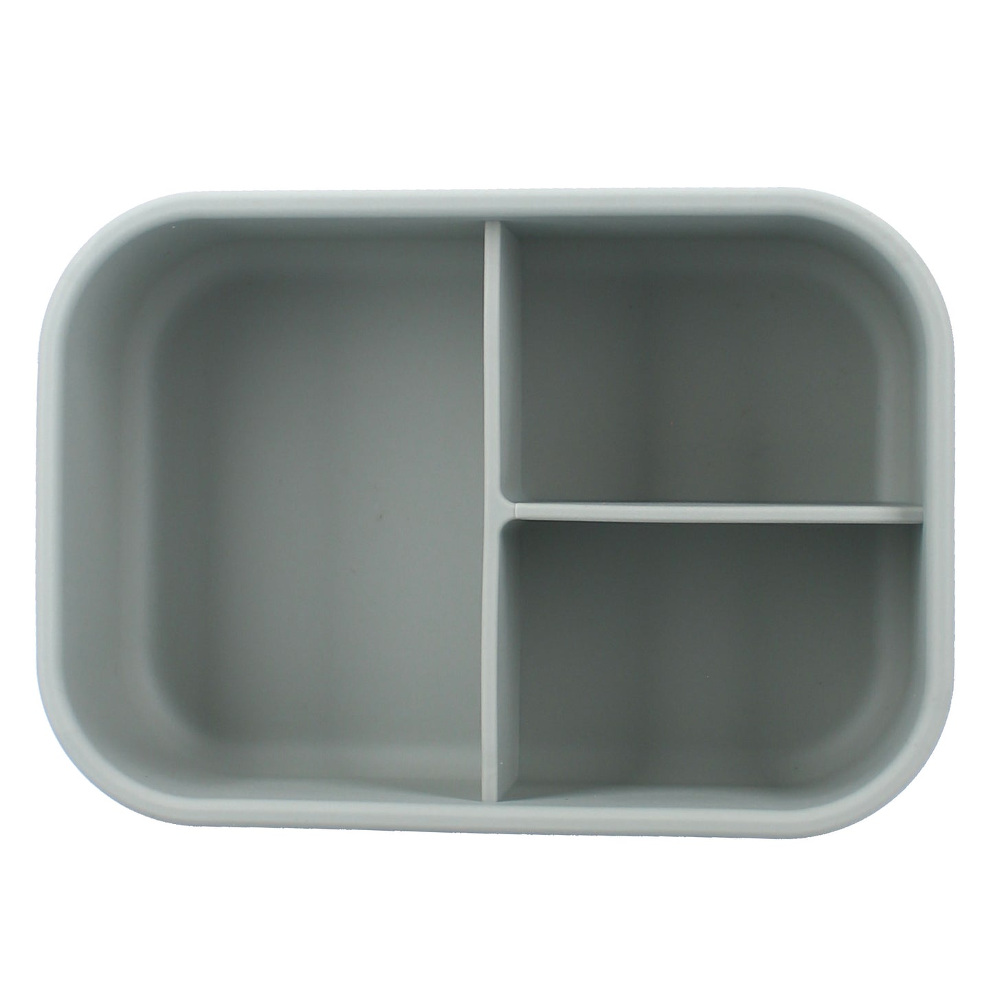 Kidzroom Kinder Lunchbox aus Silikon – Brotdose mit Auto-Print & 3 Fächern