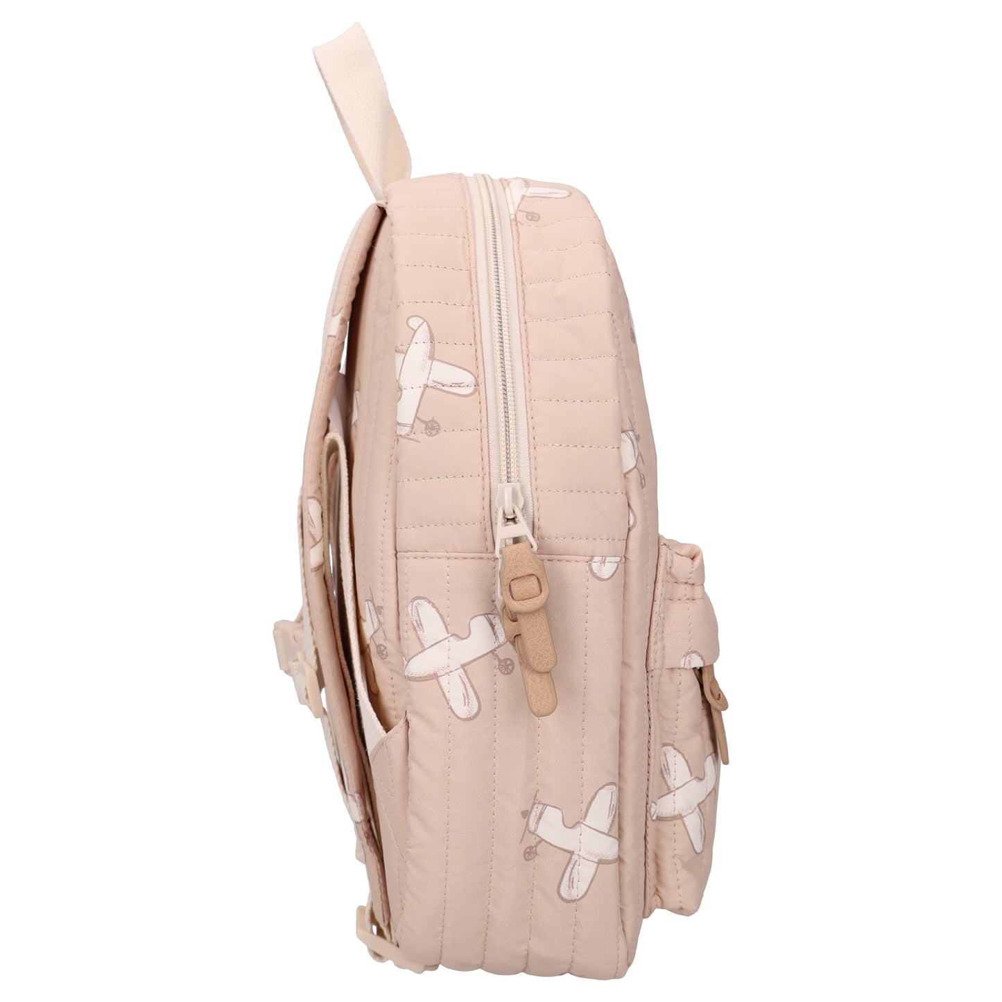 Kidzroom Rucksack Wonderful Worlds beige mit Doppelreißverschluss