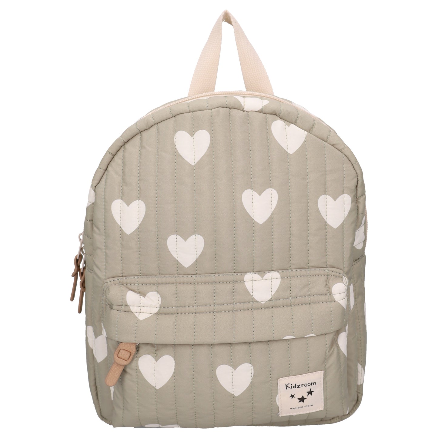 Kidzroom Rucksack Wonderful Worlds grün mit Doppelreißverschluss
