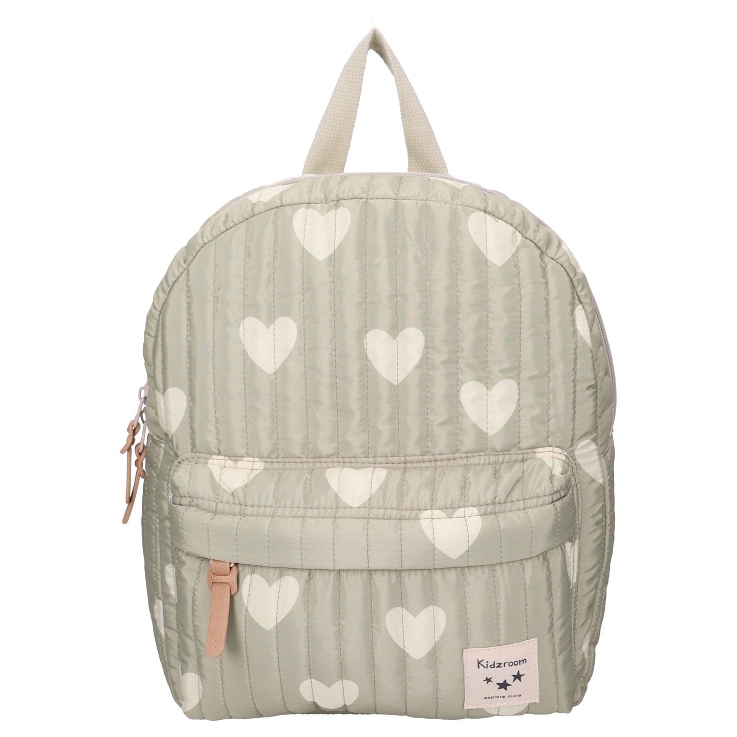 Kidzroom Rucksack Wonderful Worlds grün mit Doppelreißverschluss