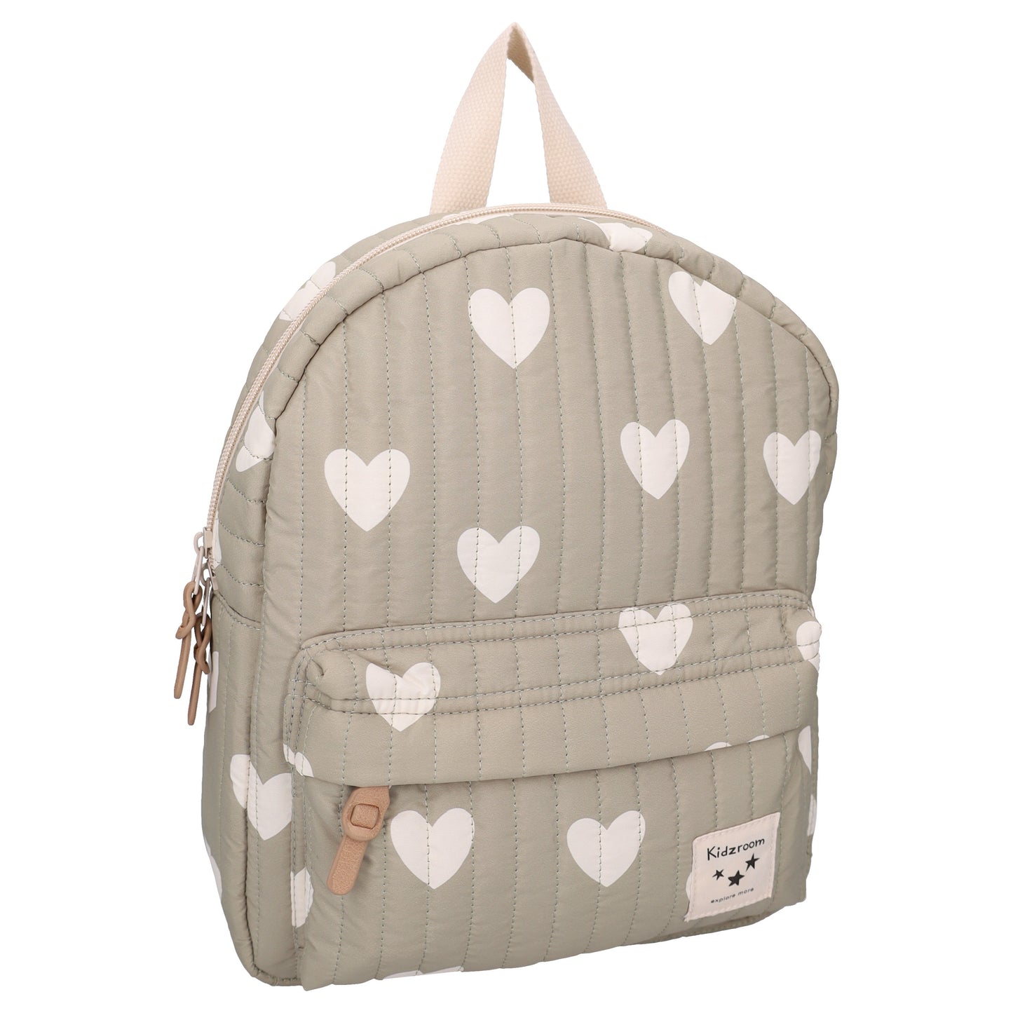Kidzroom Rucksack Wonderful Worlds grün mit Doppelreißverschluss