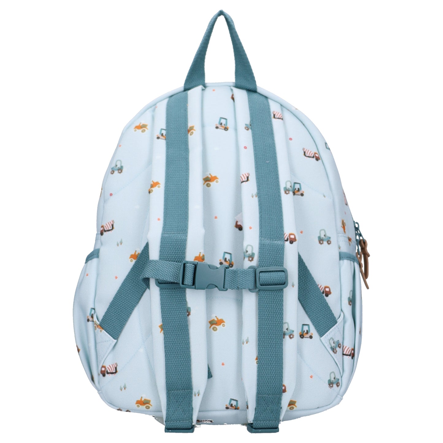 Kidzroom Rucksack Little Story blau mit Doppelreißverschluss