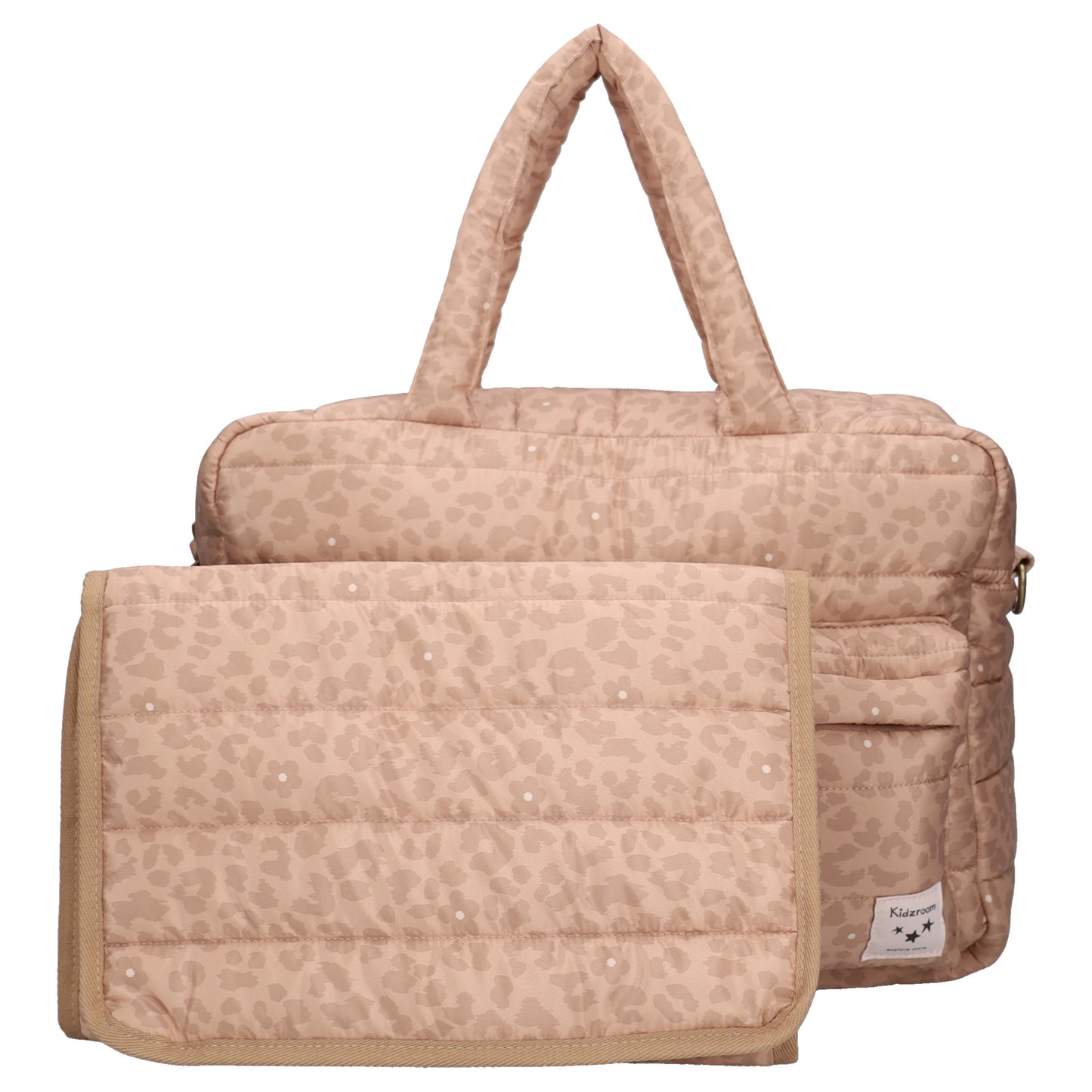Kidzroom Gracious Baby Wickeltasche mit Wickelunterlage und Kinderwagenhaken