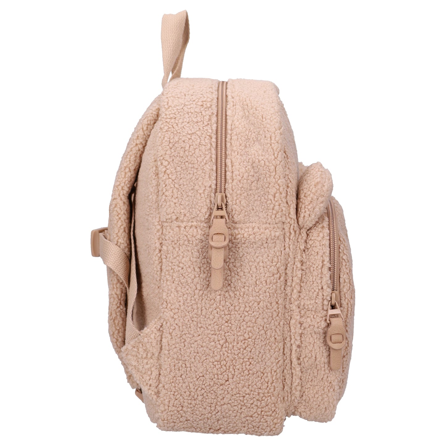 Kidzroom Beary Excited Kita Rucksack Kindergartenrucksack mit zwei Fächern Beige