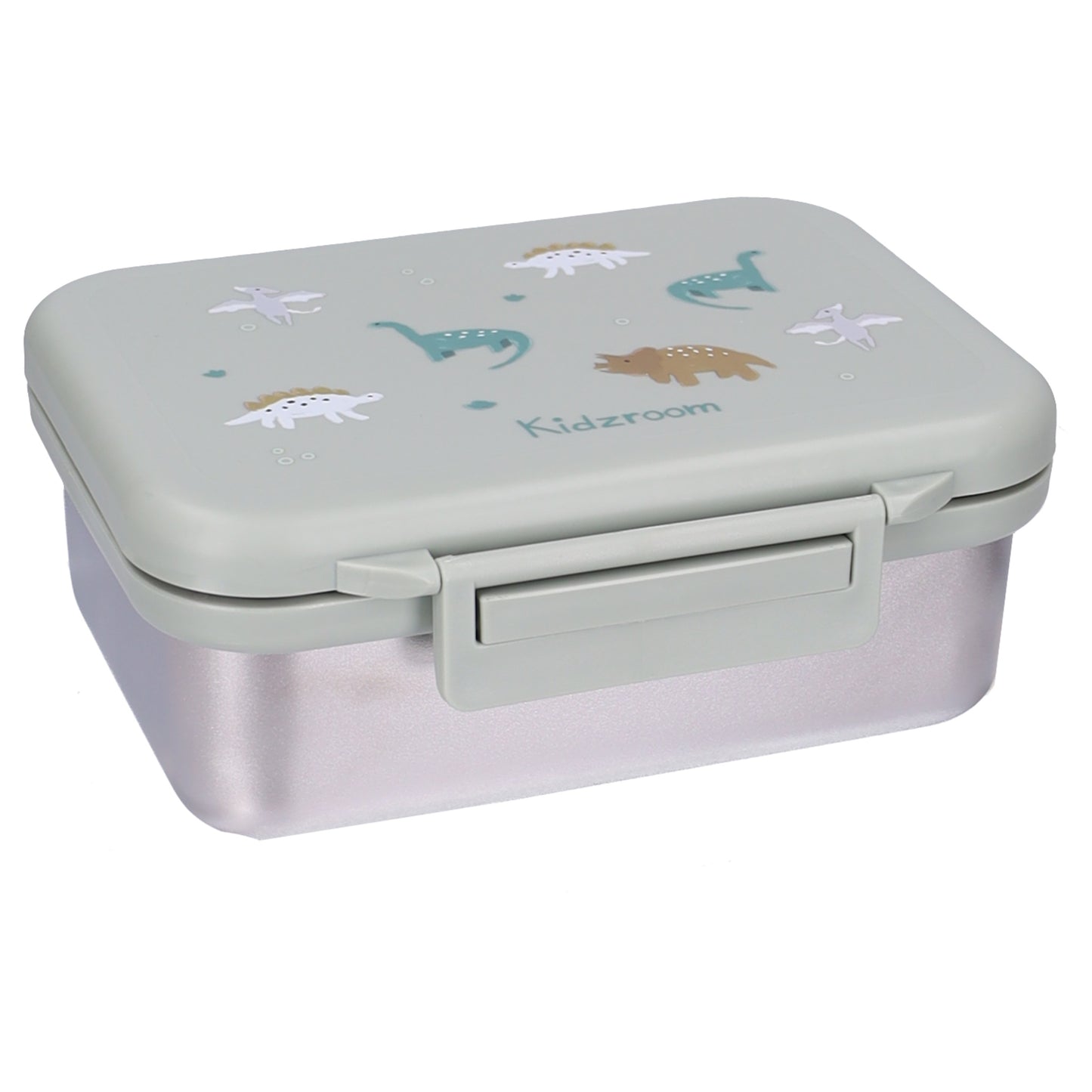 Kidzroom Small Talk Brotdose Kinder 1,8 l Lunchbox mit Dinosaurier Motiv für Schule und unterwegs