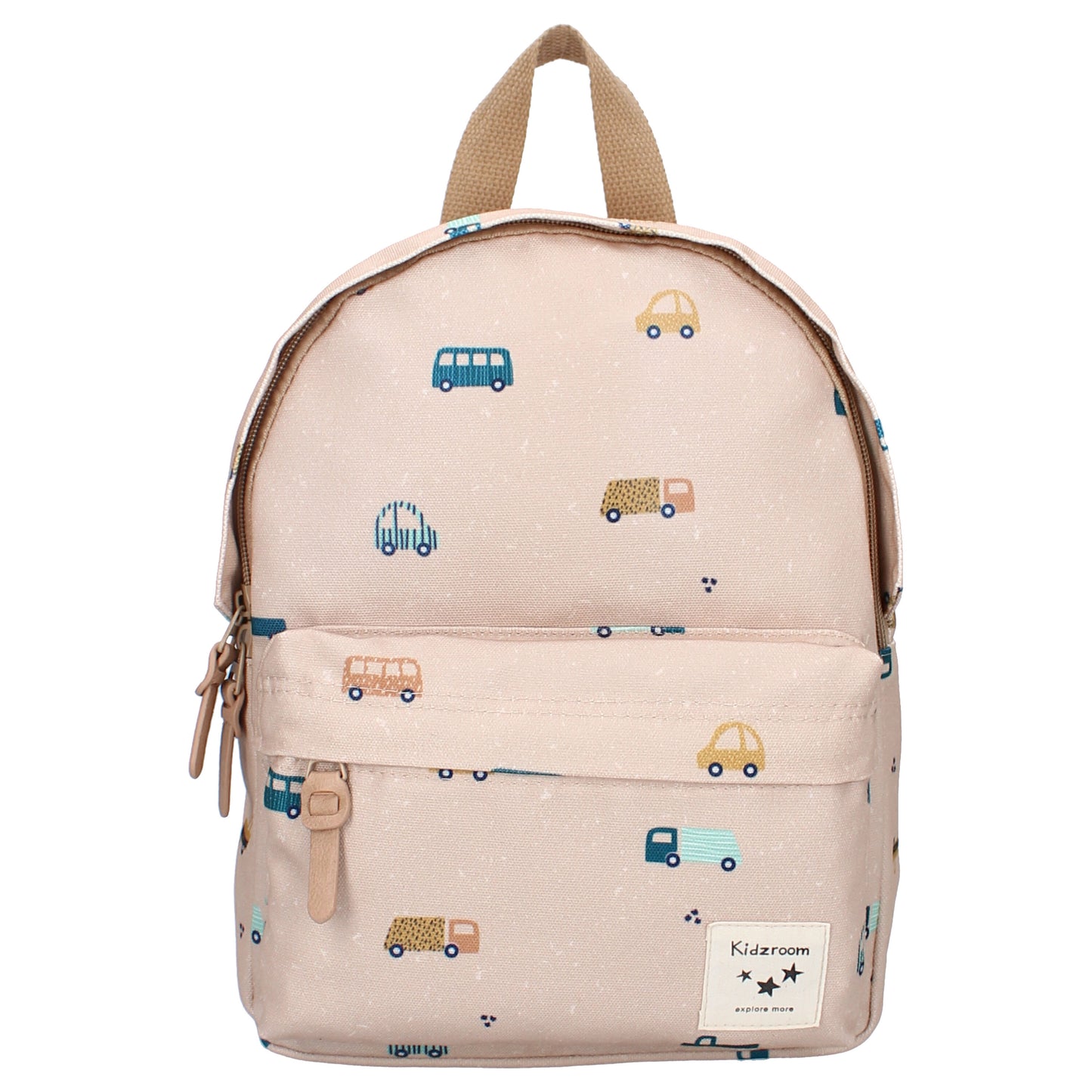 Kidzroom Rucksack Schulrucksack für Kinder – Mit Namensschild & verstellbaren Trägern