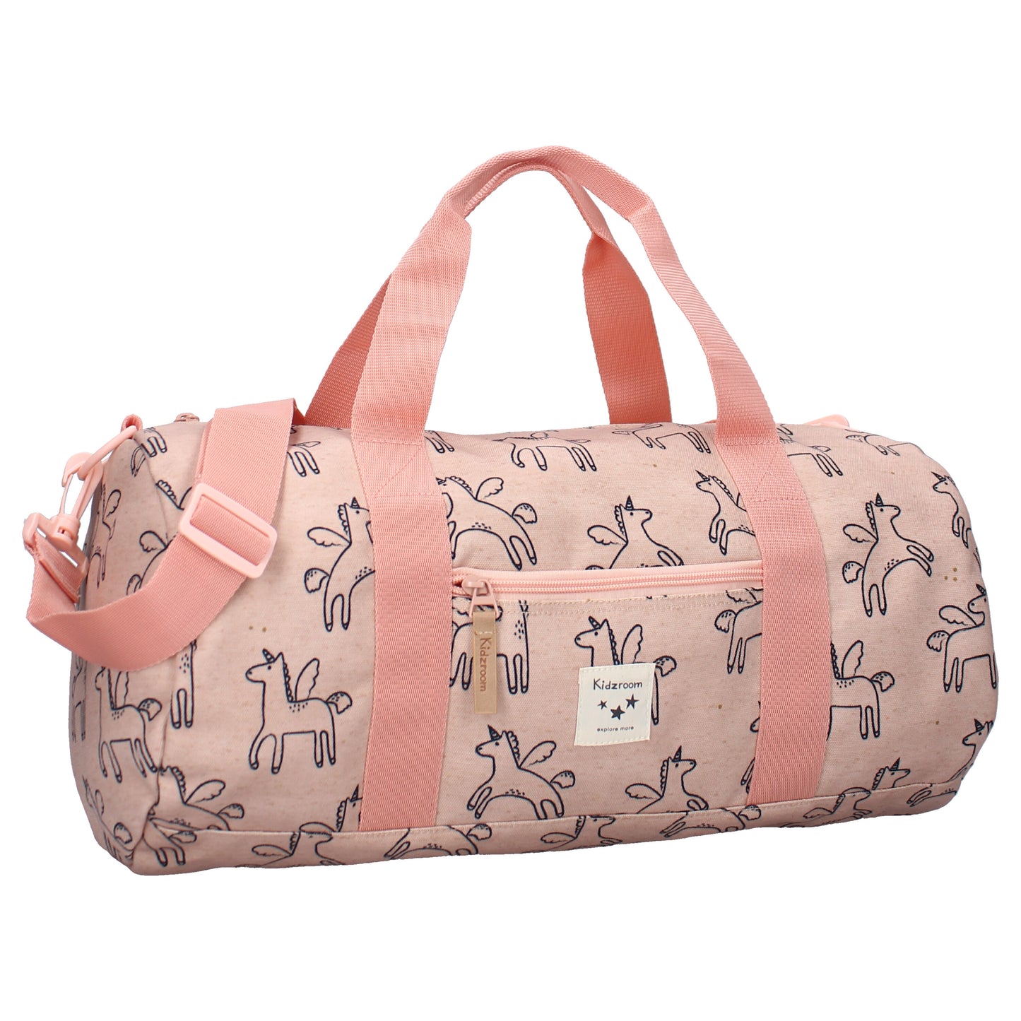 Kidzroom Sporttasche Einhorn – Pinke Tasche für Kinder