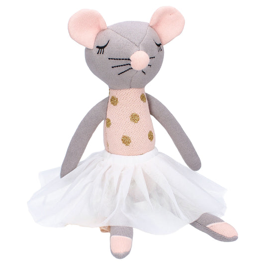 Kidzroom Cuddle Me Tight Maus Lola 40 cm – Fröhliches Tanzplüschtier für Kinder