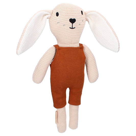 Kidzroom Cuddle Me Tight Hase Toby 39 cm – Fröhliches Kuscheltier Figur für Kinder